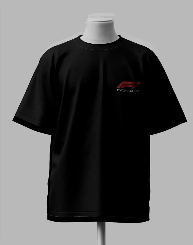 Popupculture Oversized T-shirt-[f1 Racer]