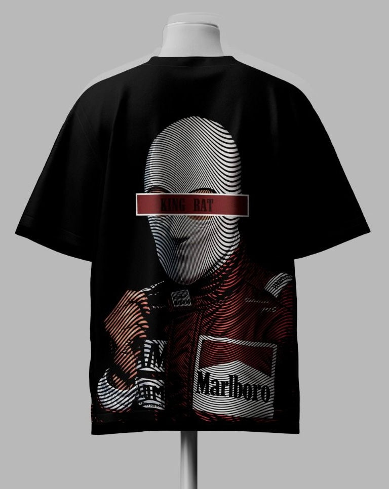 Popupculture Oversized T-shirt-[f1 Racer]