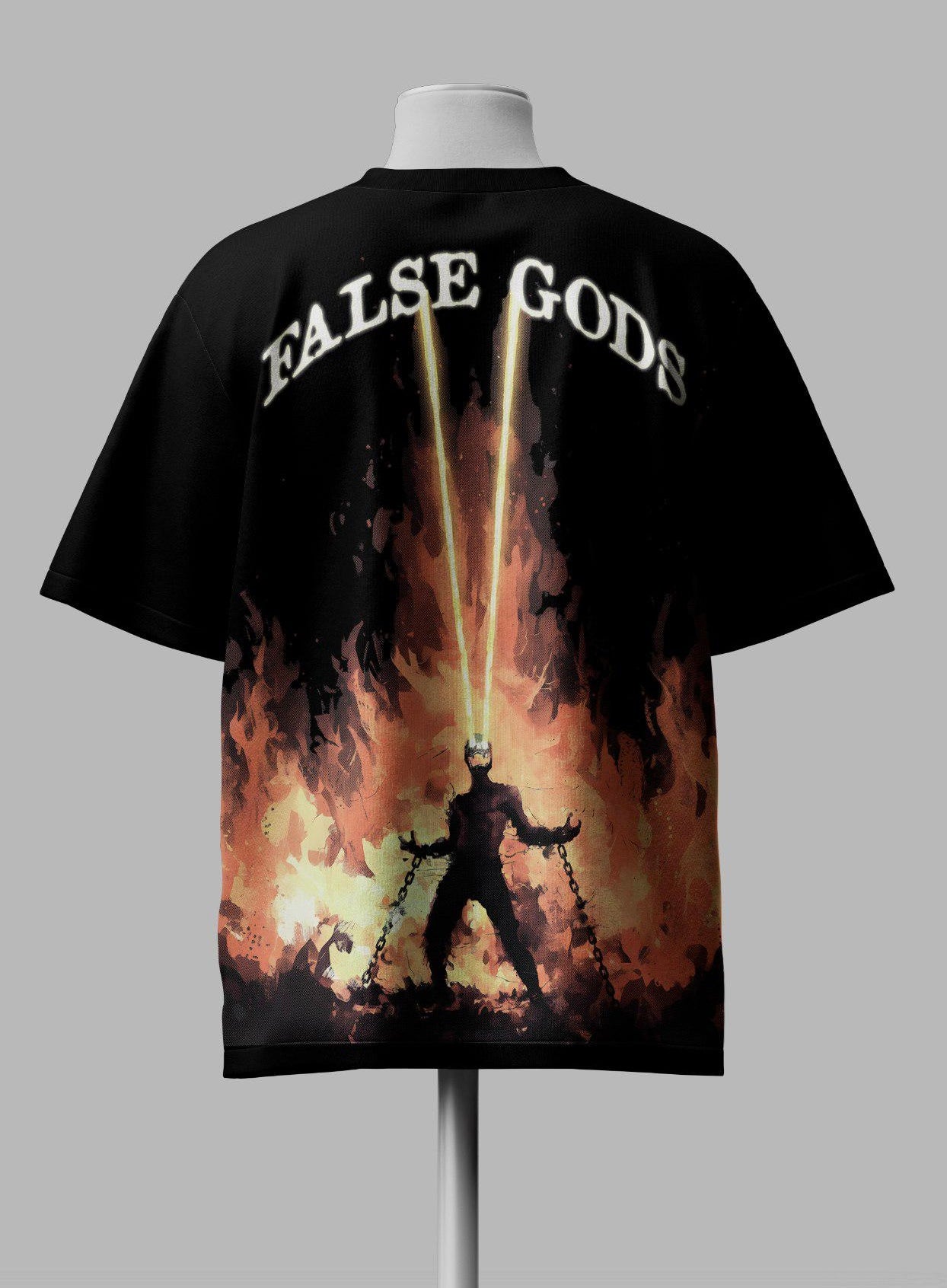 Popupculture Oversized T-shirt-[False God]