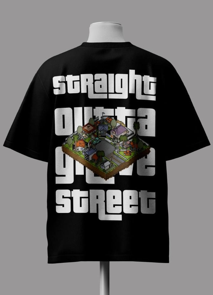 Popupculture Oversized T-shirt-[Gta san andreas]